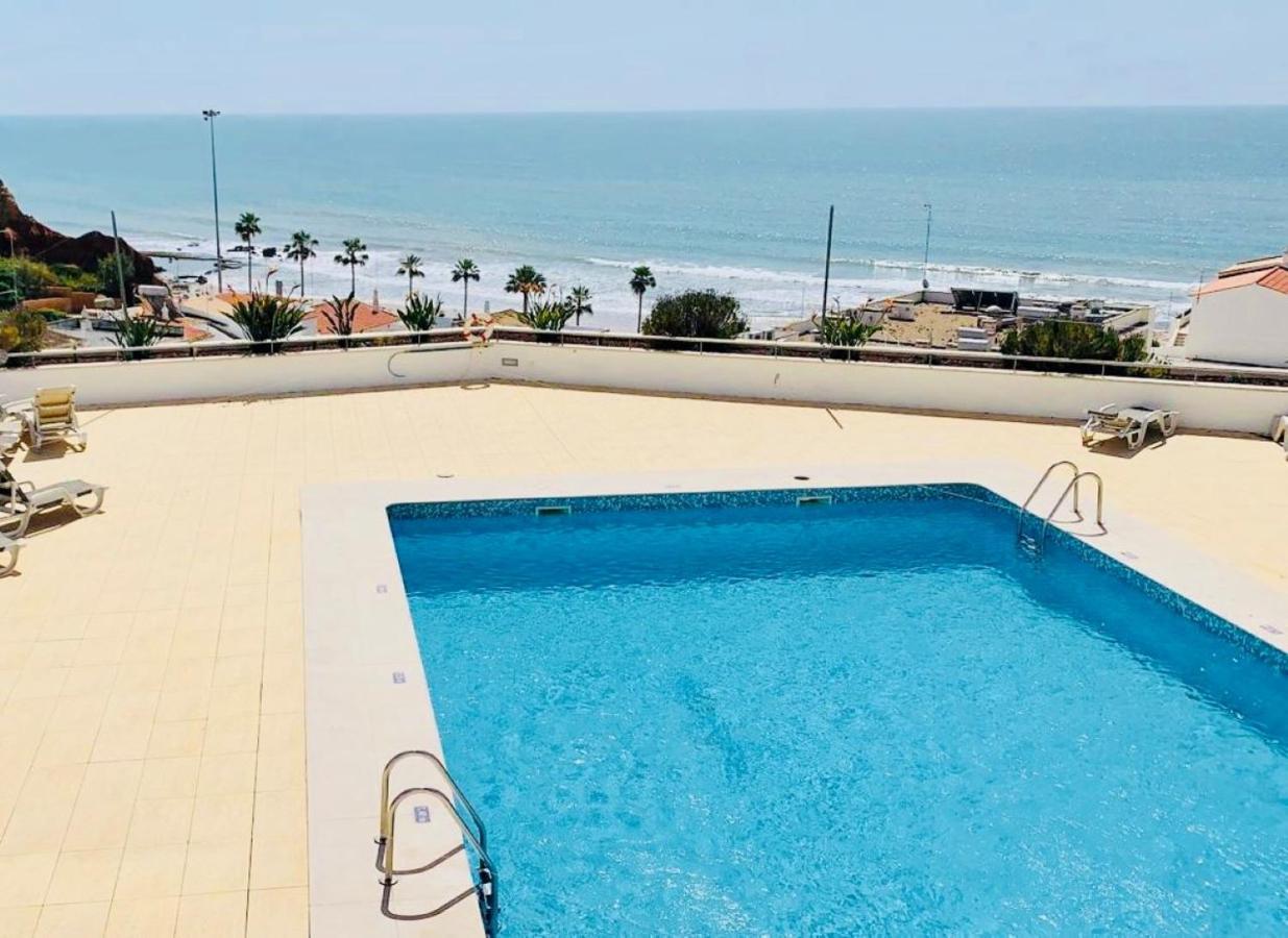 On The Beach Stunning Apartment Albufeira Olhos De Agua 외부 사진