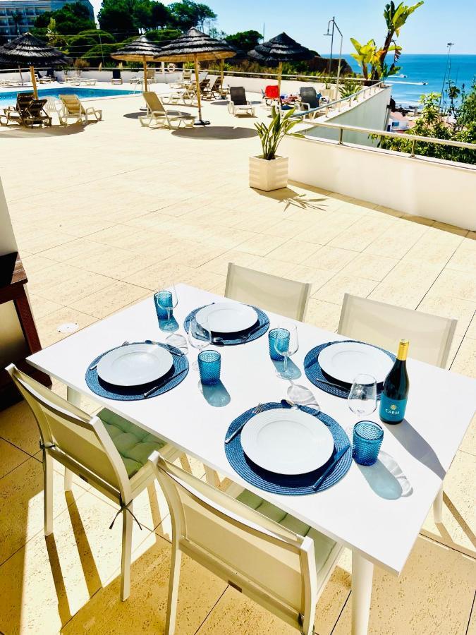 On The Beach Stunning Apartment Albufeira Olhos De Agua 외부 사진