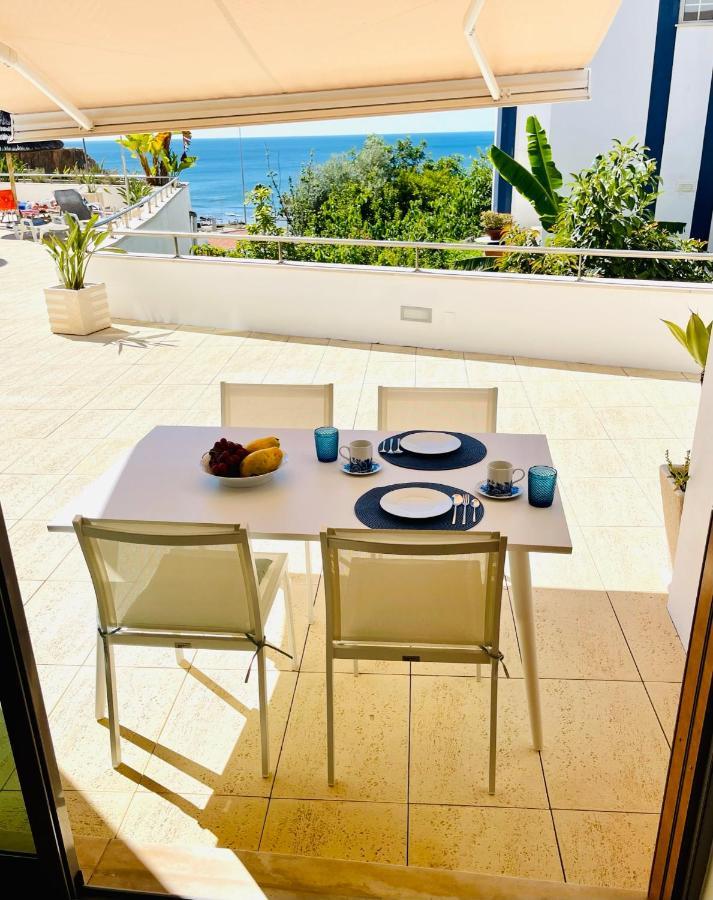 On The Beach Stunning Apartment Albufeira Olhos De Agua 외부 사진