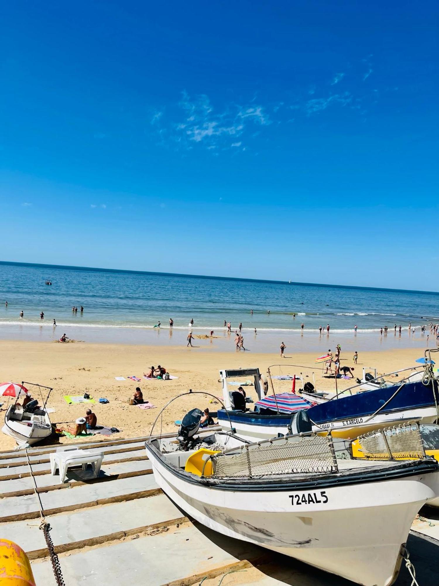 On The Beach Stunning Apartment Albufeira Olhos De Agua 외부 사진